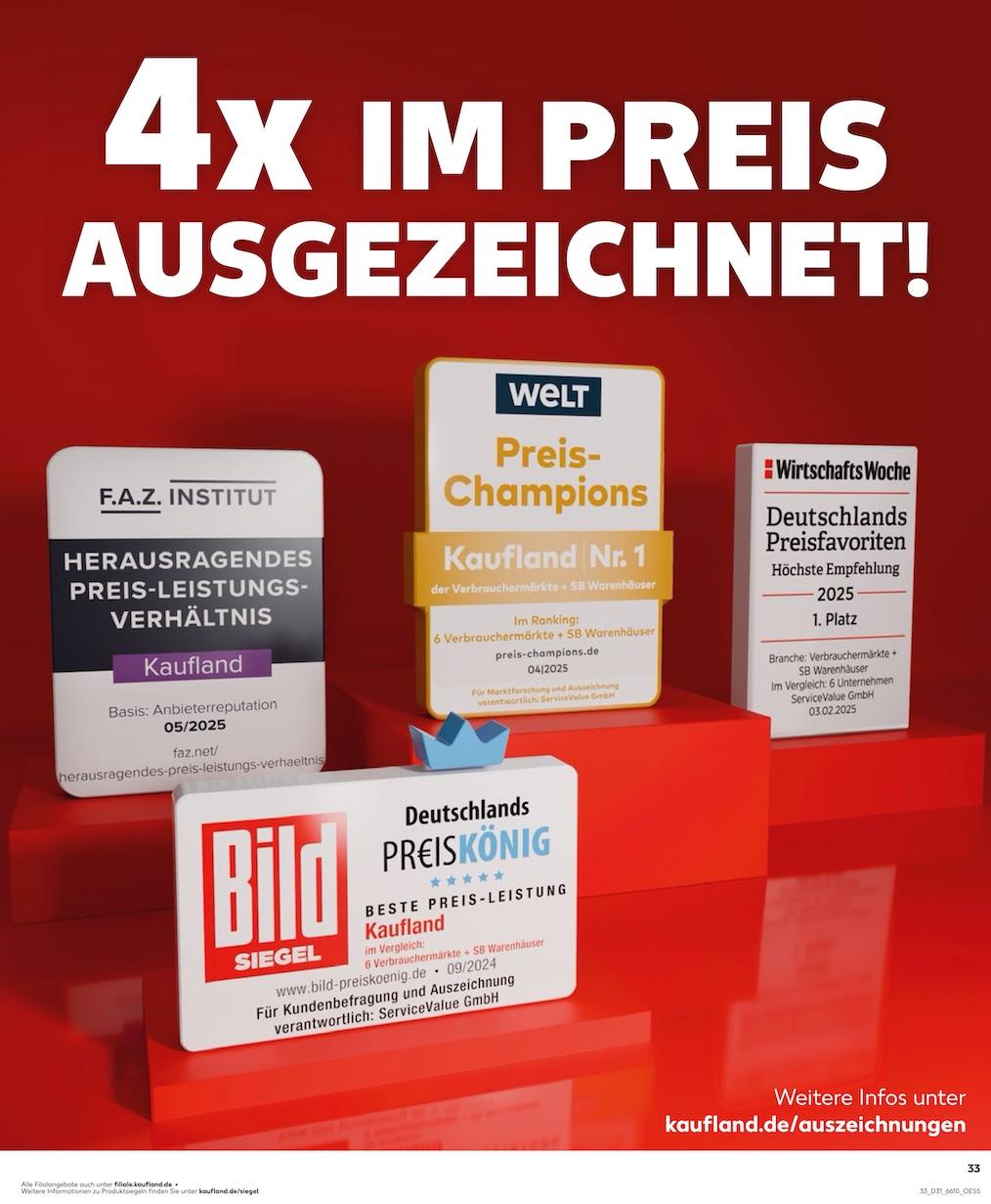 Kaufland Aktueller Prospekt ab Donnerstag Seite 33