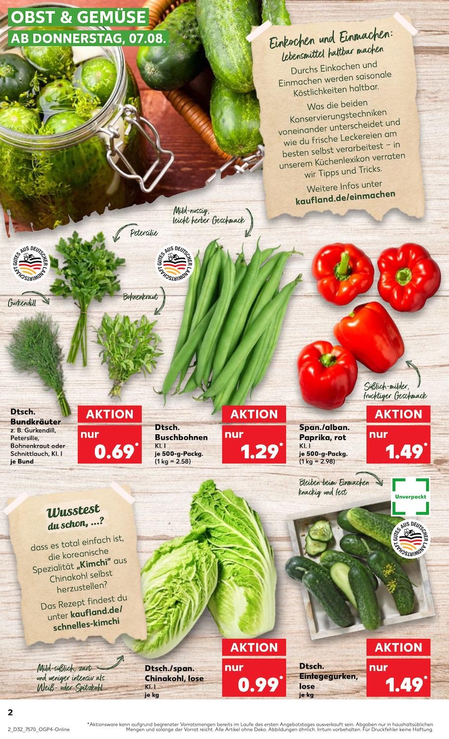 Kaufland Aktueller Prospekt ab Donnerstag Seite 2