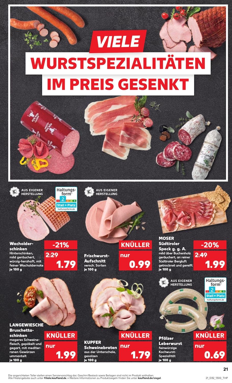 Kaufland Aktueller Prospekt ab Donnerstag Seite 21