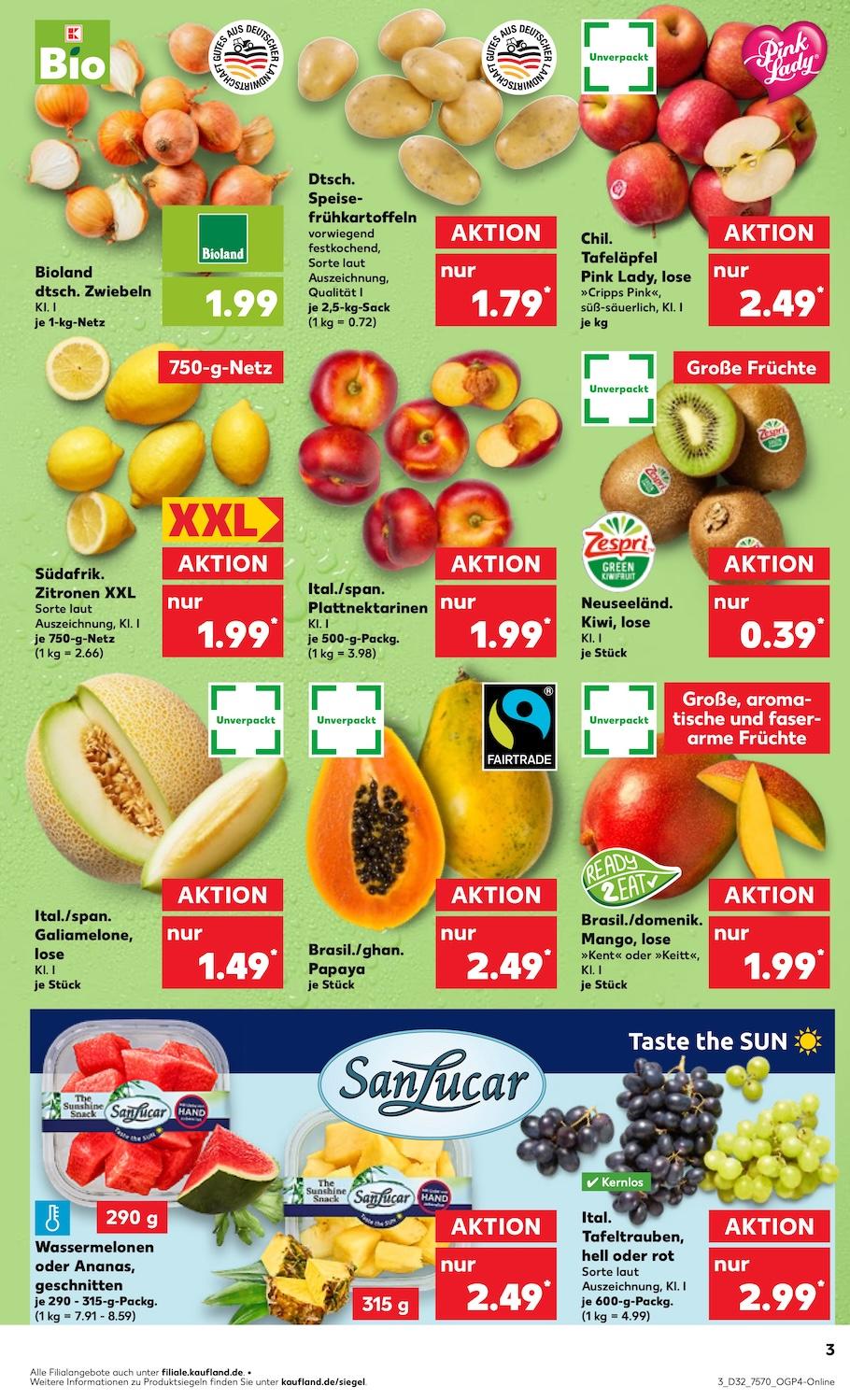 Kaufland Aktueller Prospekt ab Donnerstag Seite 3