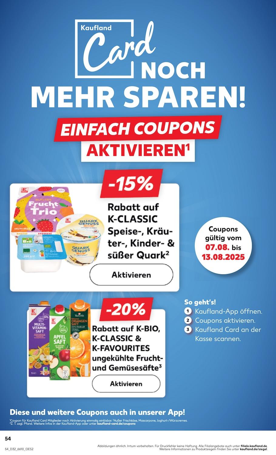 Kaufland Aktueller Prospekt ab Donnerstag Seite 54