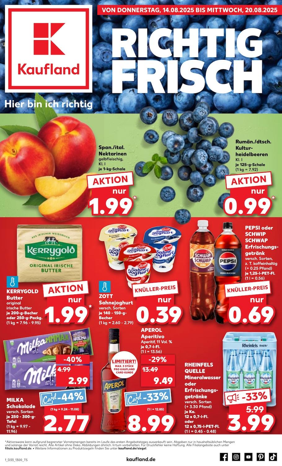 Kaufland Aktueller Prospekt ab Donnerstag Seite 1
