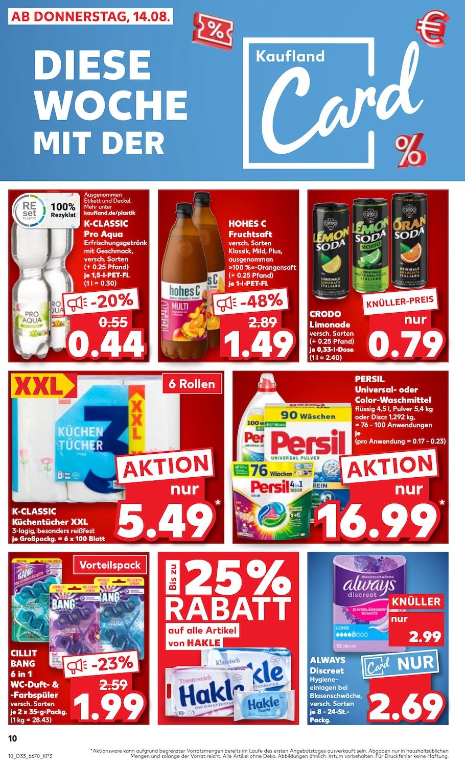 Kaufland Aktueller Prospekt ab Donnerstag Seite 10