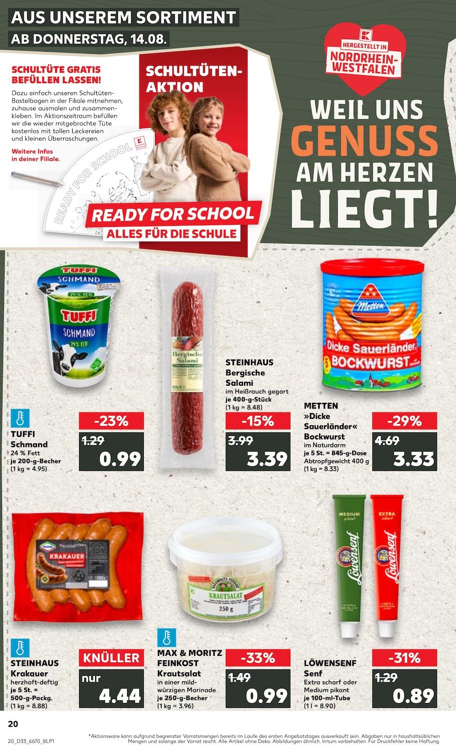 Kaufland Aktueller Prospekt ab Donnerstag Seite 20