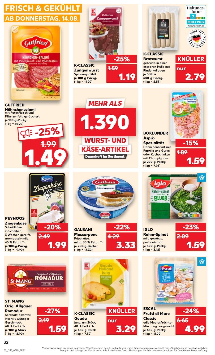 Kaufland Aktueller Prospekt ab Donnerstag Seite 32