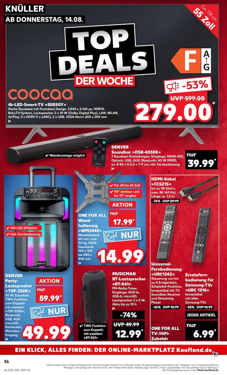 Kaufland Aktueller Prospekt ab Donnerstag Seite 36