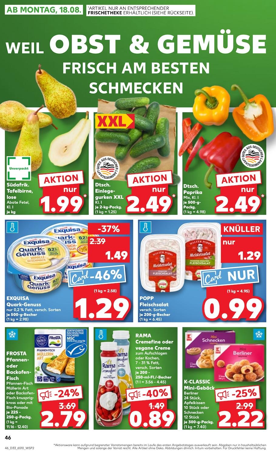 Kaufland Aktueller Prospekt ab Donnerstag Seite 46