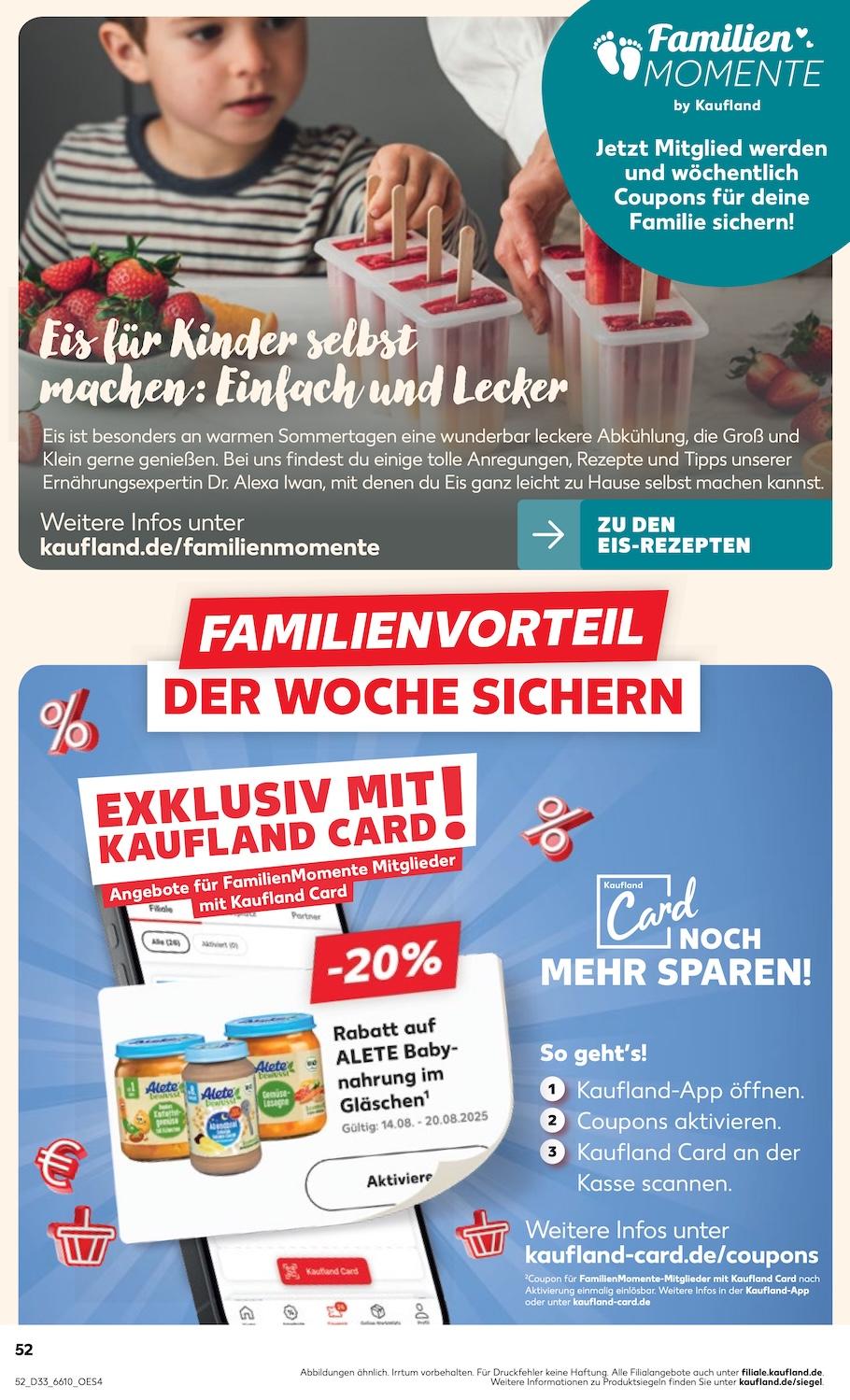 Kaufland Aktueller Prospekt ab Donnerstag Seite 52