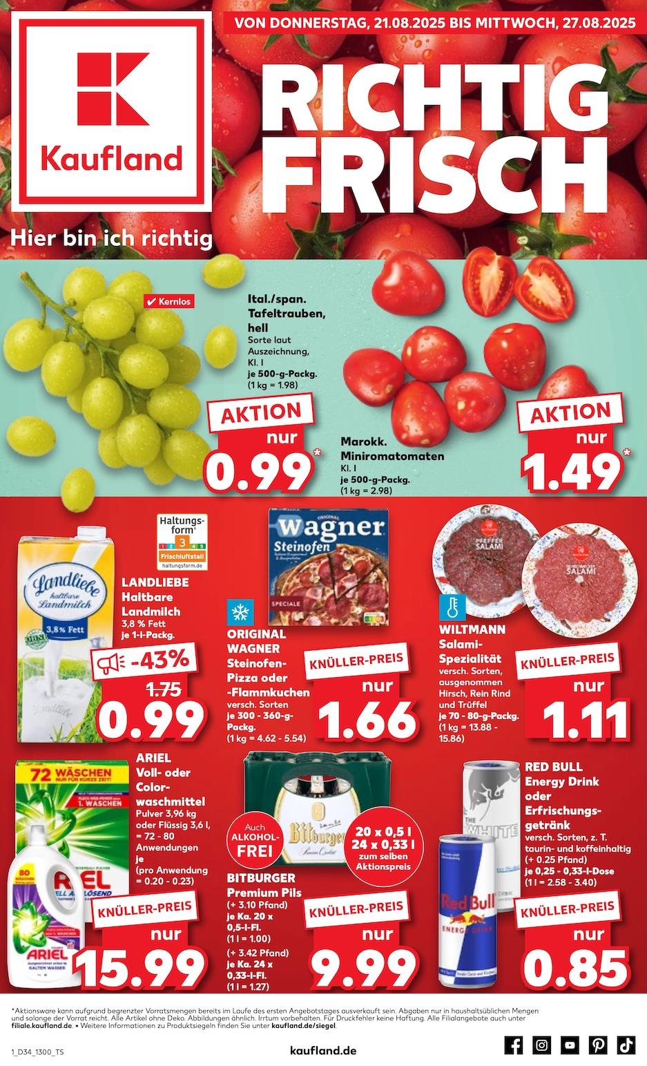 Kaufland Aktueller Prospekt ab Donnerstag Seite 1