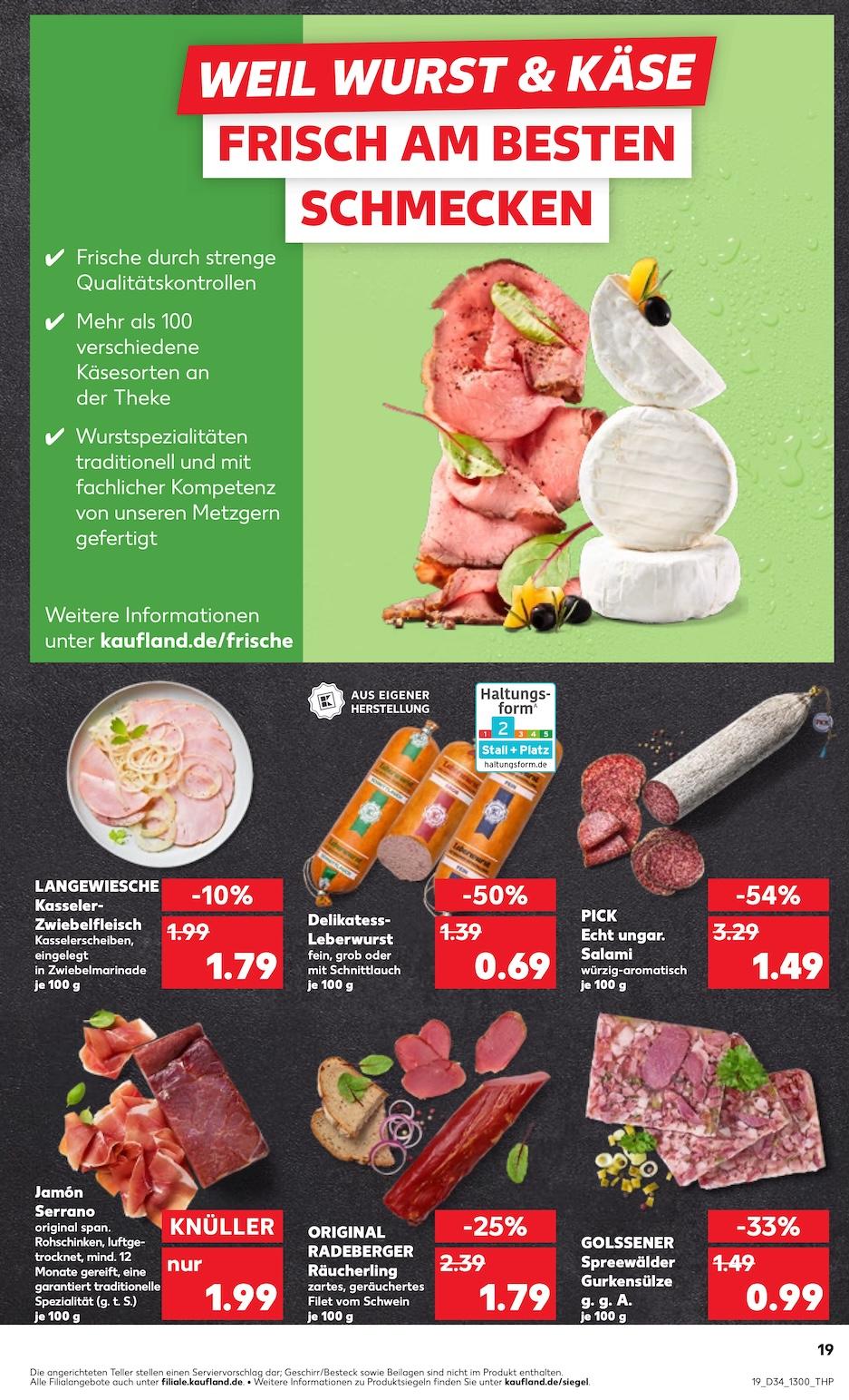 Kaufland Aktueller Prospekt ab Donnerstag Seite 19
