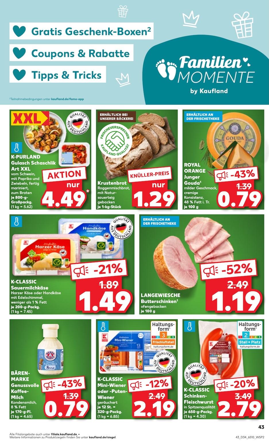 Kaufland Aktueller Prospekt ab Donnerstag Seite 43