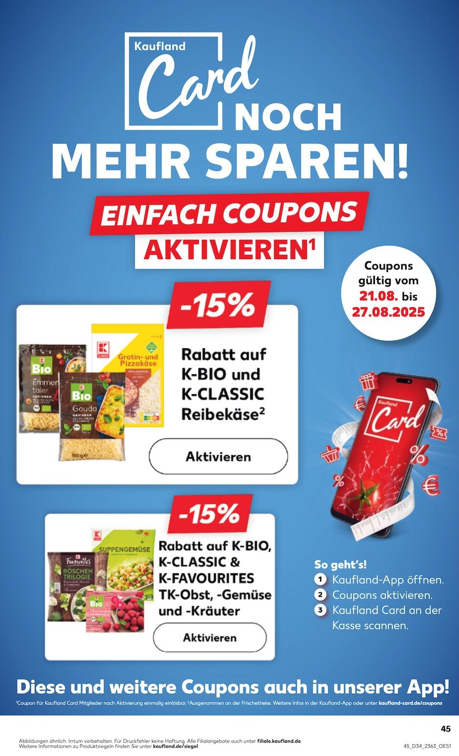 Kaufland Aktueller Prospekt ab Donnerstag Seite 45
