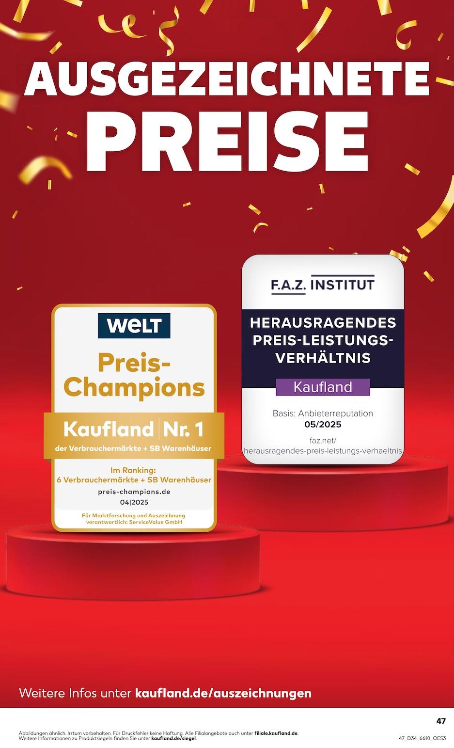 Kaufland Aktueller Prospekt ab Donnerstag Seite 47