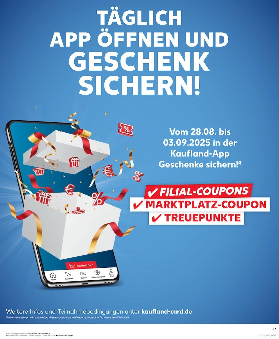 Kaufland Aktueller Prospekt ab Donnerstag Seite 27