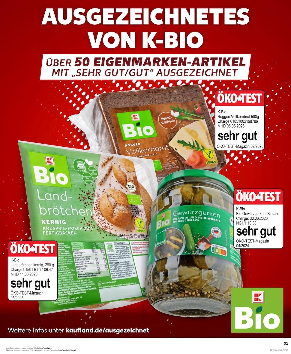 Kaufland Aktueller Prospekt ab Donnerstag Seite 32