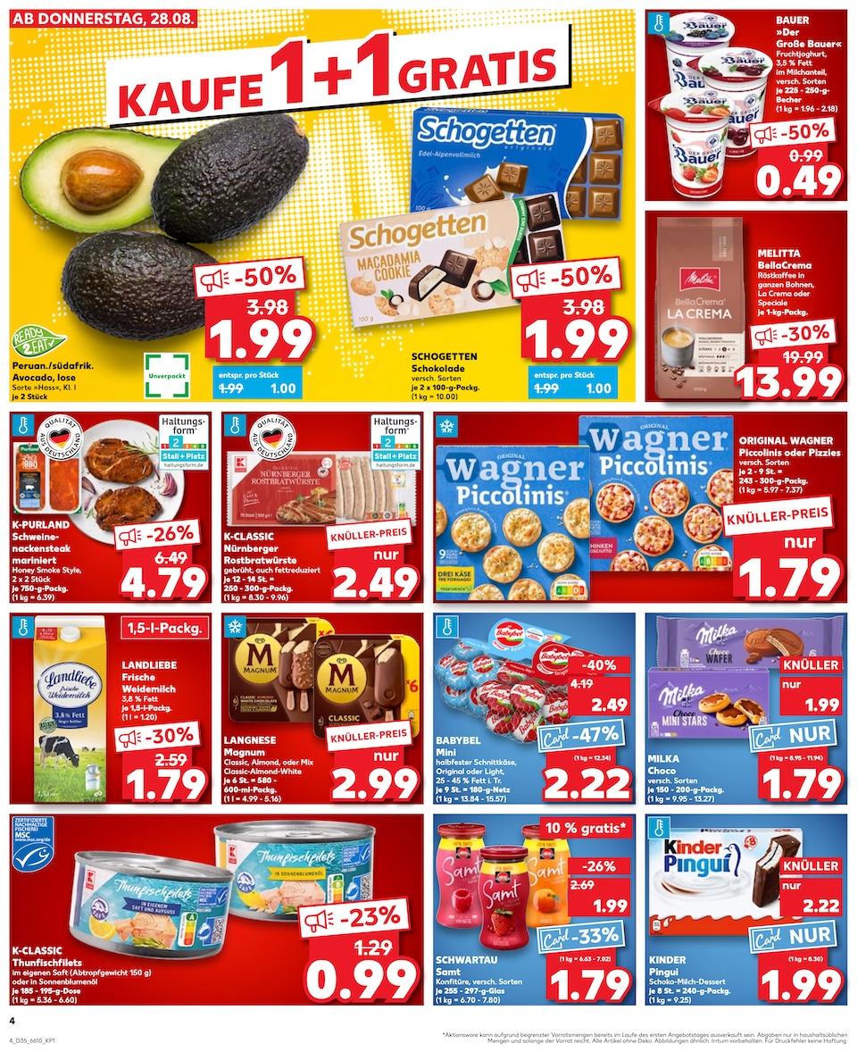 Kaufland Aktueller Prospekt ab Donnerstag Seite 4