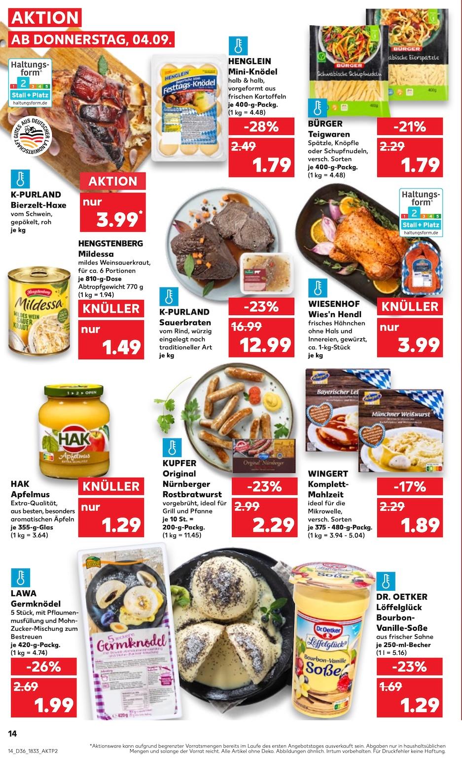 Kaufland Aktueller Prospekt ab Donnerstag Seite 14