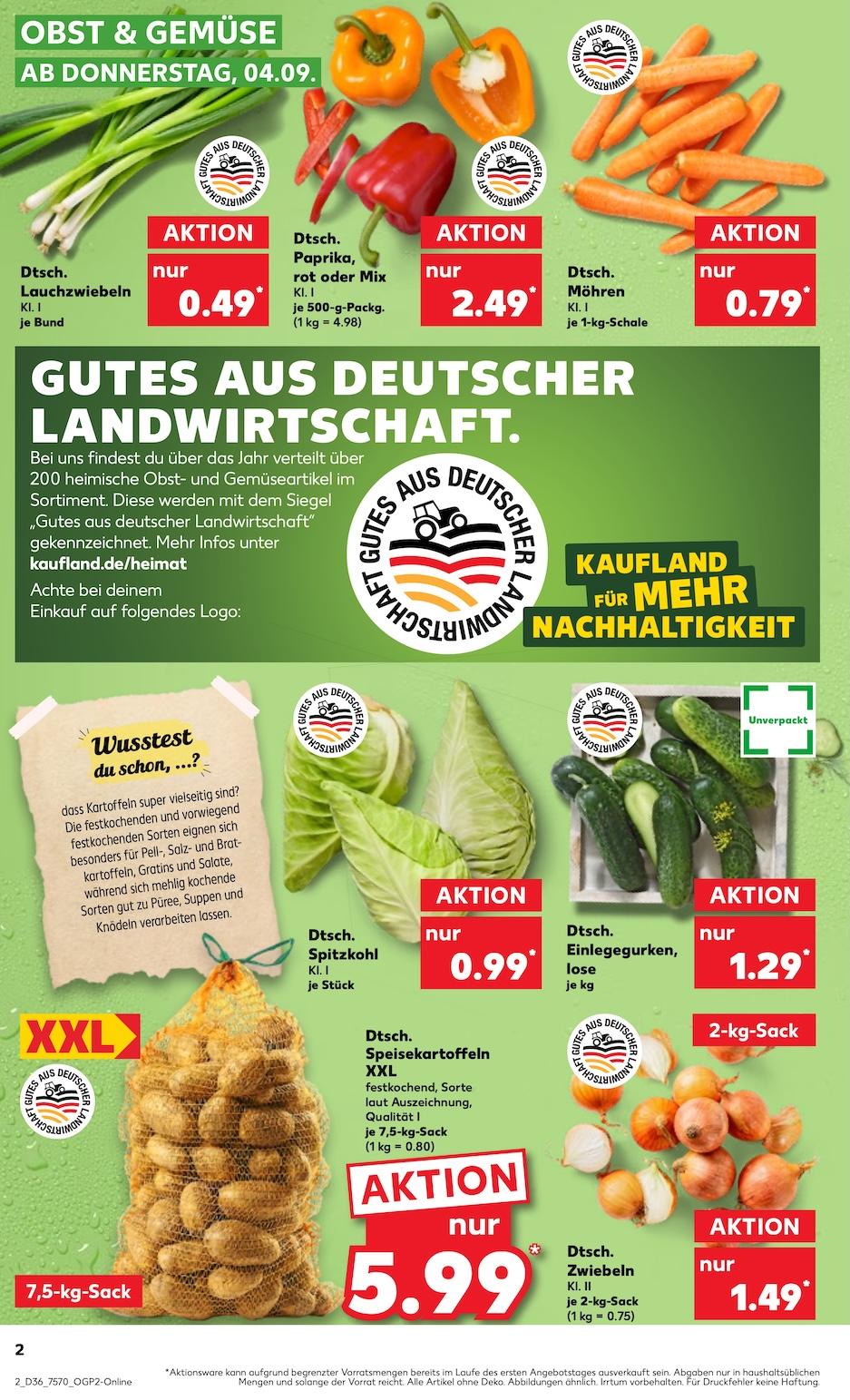 Kaufland Aktueller Prospekt ab Donnerstag Seite 2