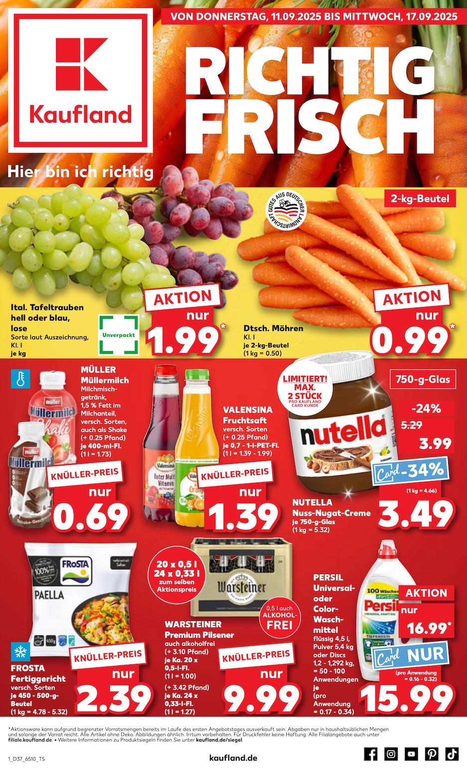Kaufland Aktueller Prospekt ab Donnerstag Seite 1