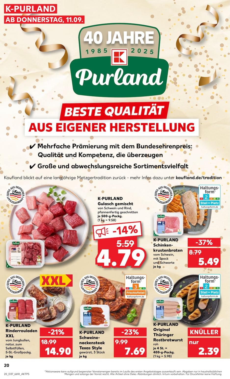 Kaufland Aktueller Prospekt ab Donnerstag Seite 20