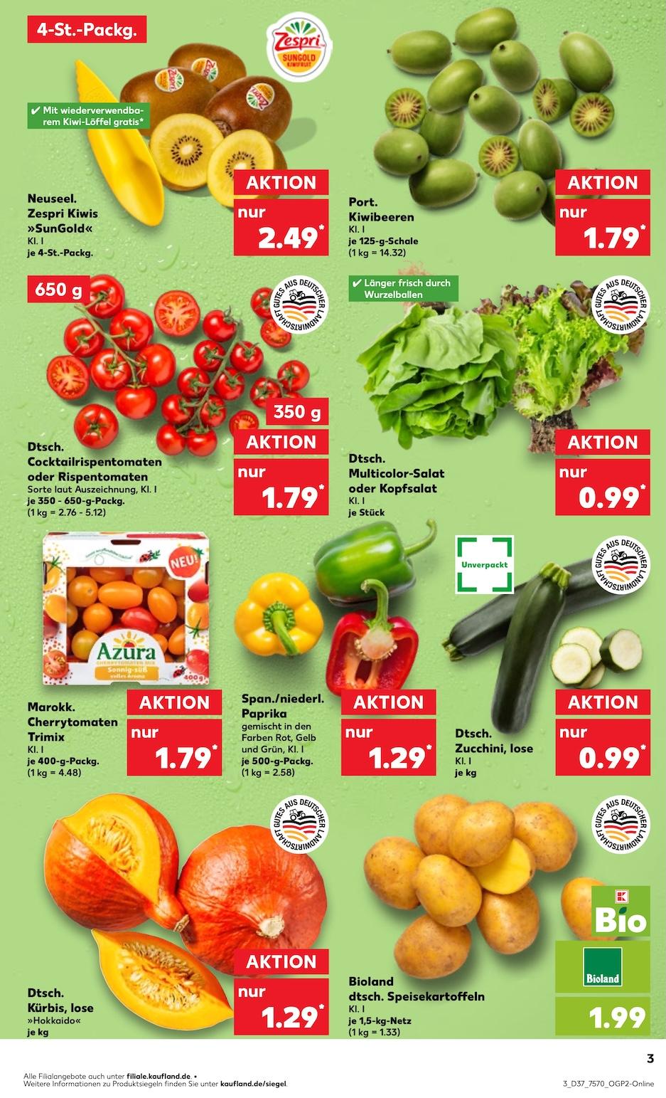 Kaufland Aktueller Prospekt ab Donnerstag Seite 3