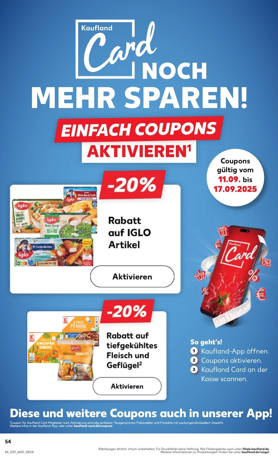 Kaufland Aktueller Prospekt ab Donnerstag Seite 54
