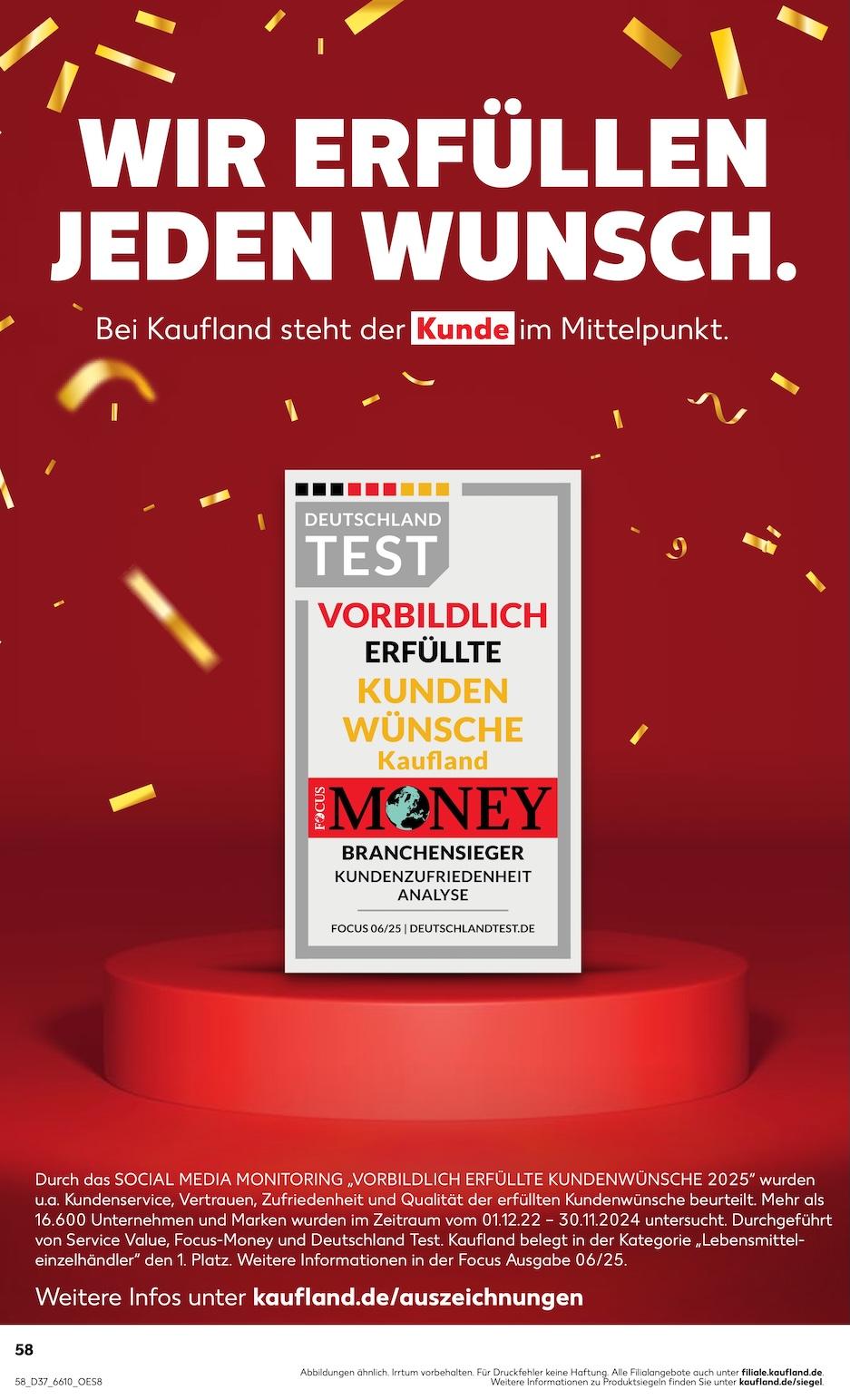 Kaufland Aktueller Prospekt ab Donnerstag Seite 58