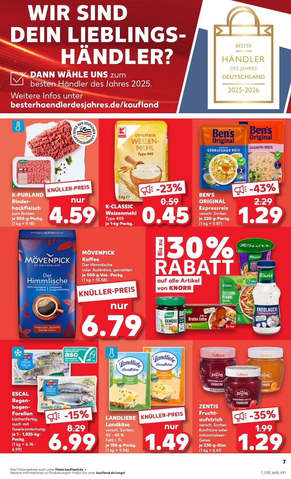 Kaufland Aktueller Prospekt ab Donnerstag Seite 7