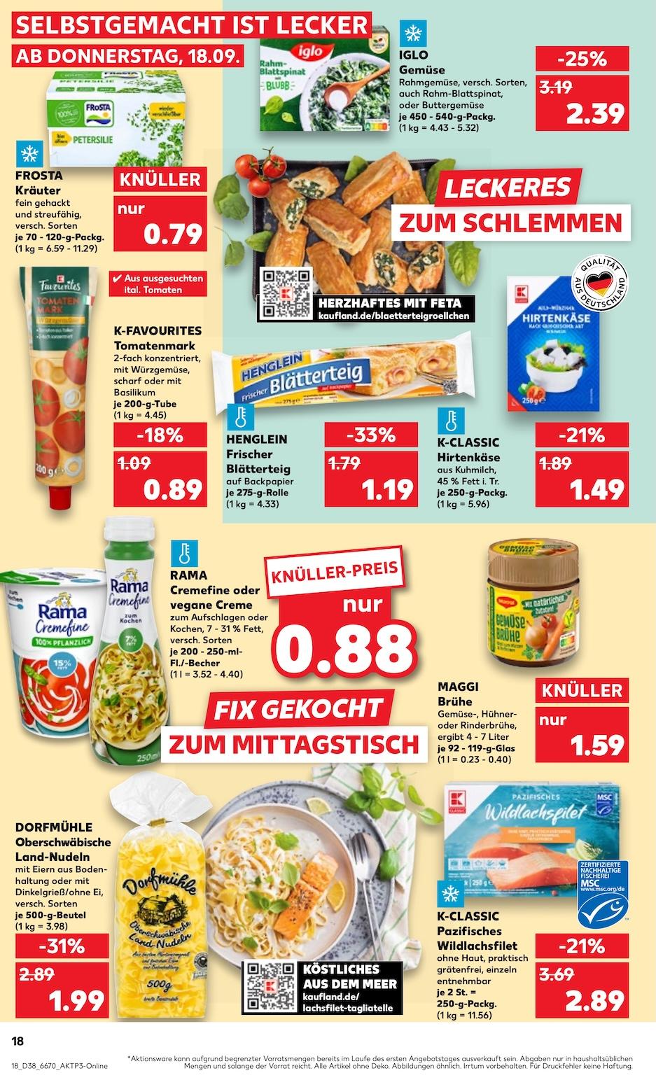 Kaufland Aktueller Prospekt ab Donnerstag Seite 18