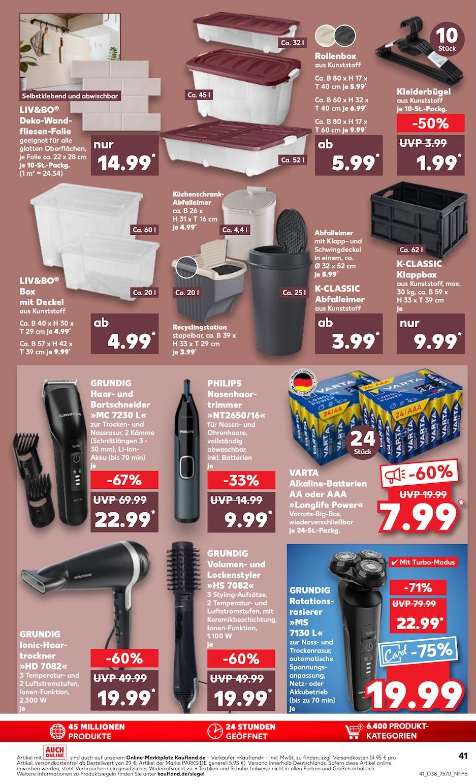 Kaufland Aktueller Prospekt ab Donnerstag Seite 41