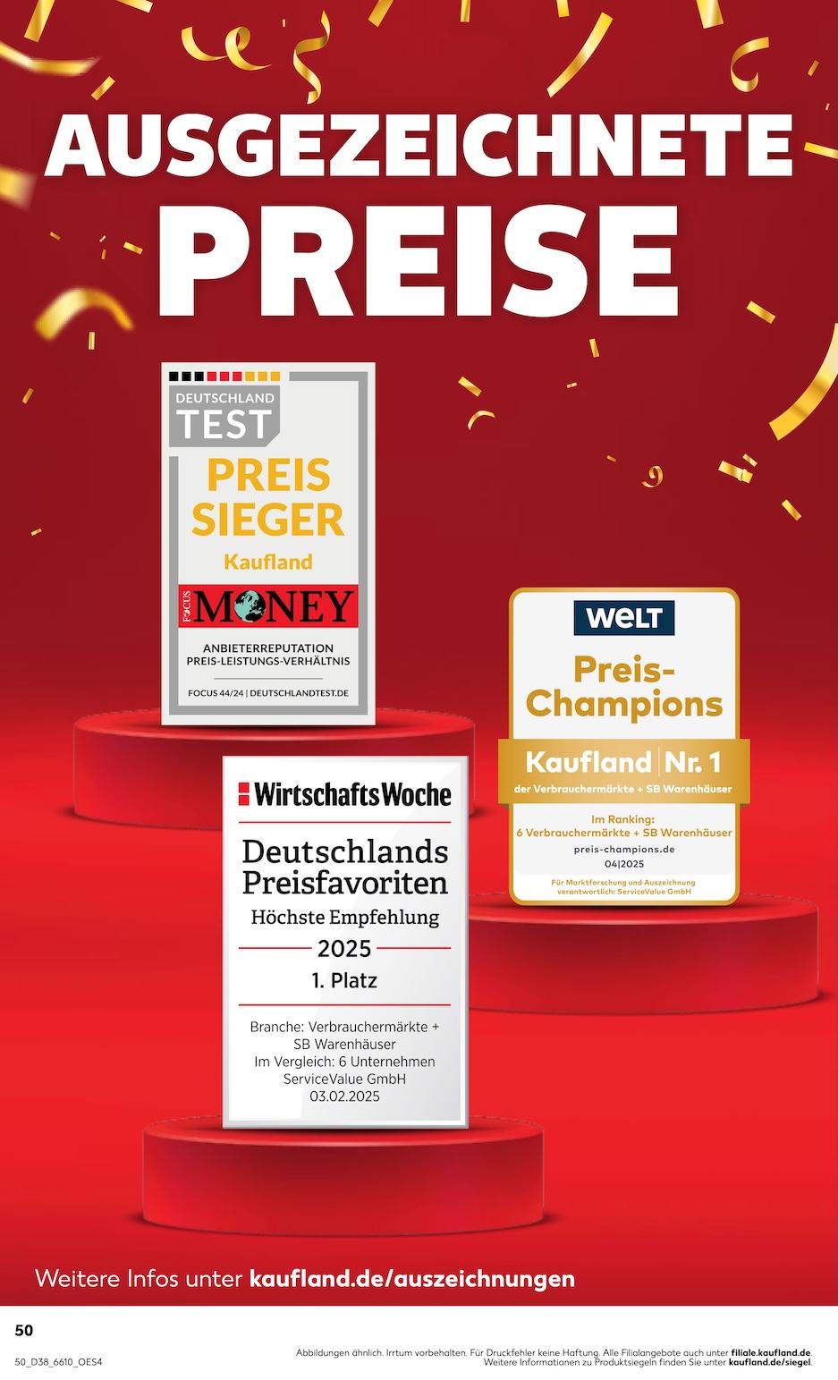 Kaufland Aktueller Prospekt ab Donnerstag Seite 50