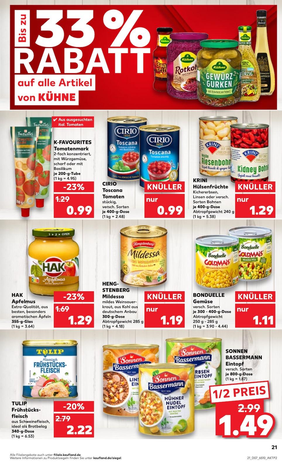 Kaufland Aktueller Prospekt ab Donnerstag Seite 21