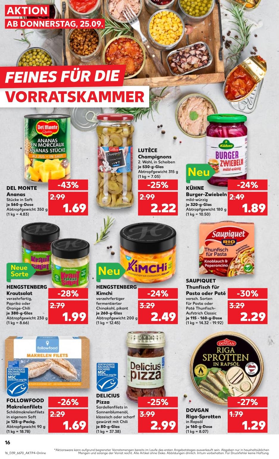 Kaufland Aktueller Prospekt ab Donnerstag Seite 16