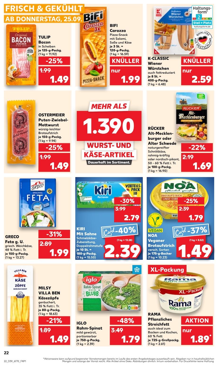 Kaufland Aktueller Prospekt ab Donnerstag Seite 22