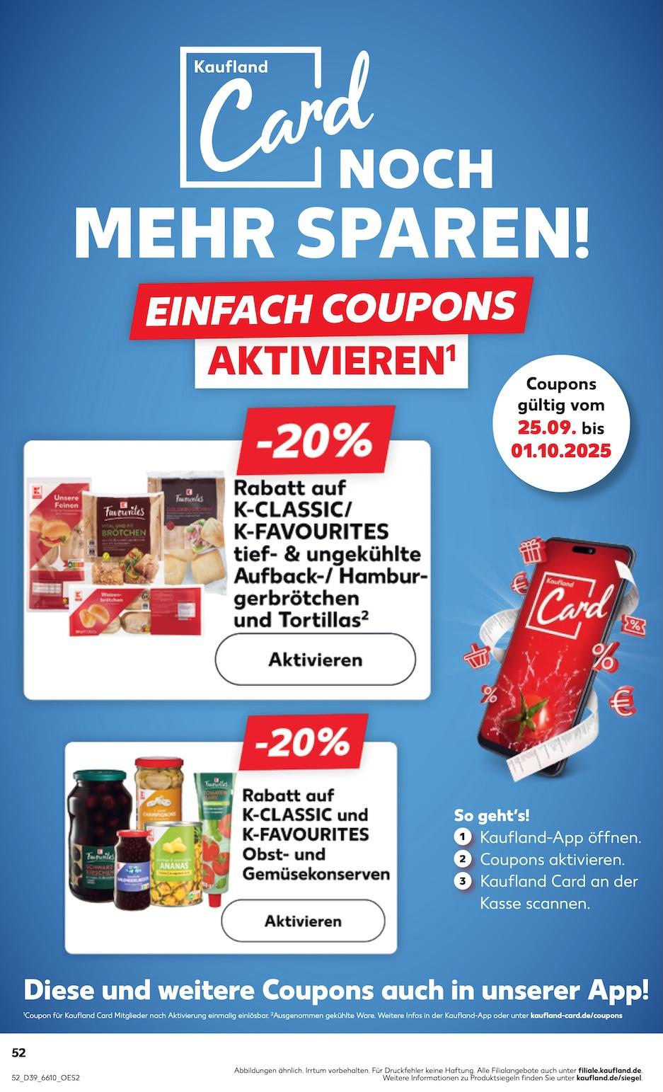 Kaufland Aktueller Prospekt ab Donnerstag Seite 52