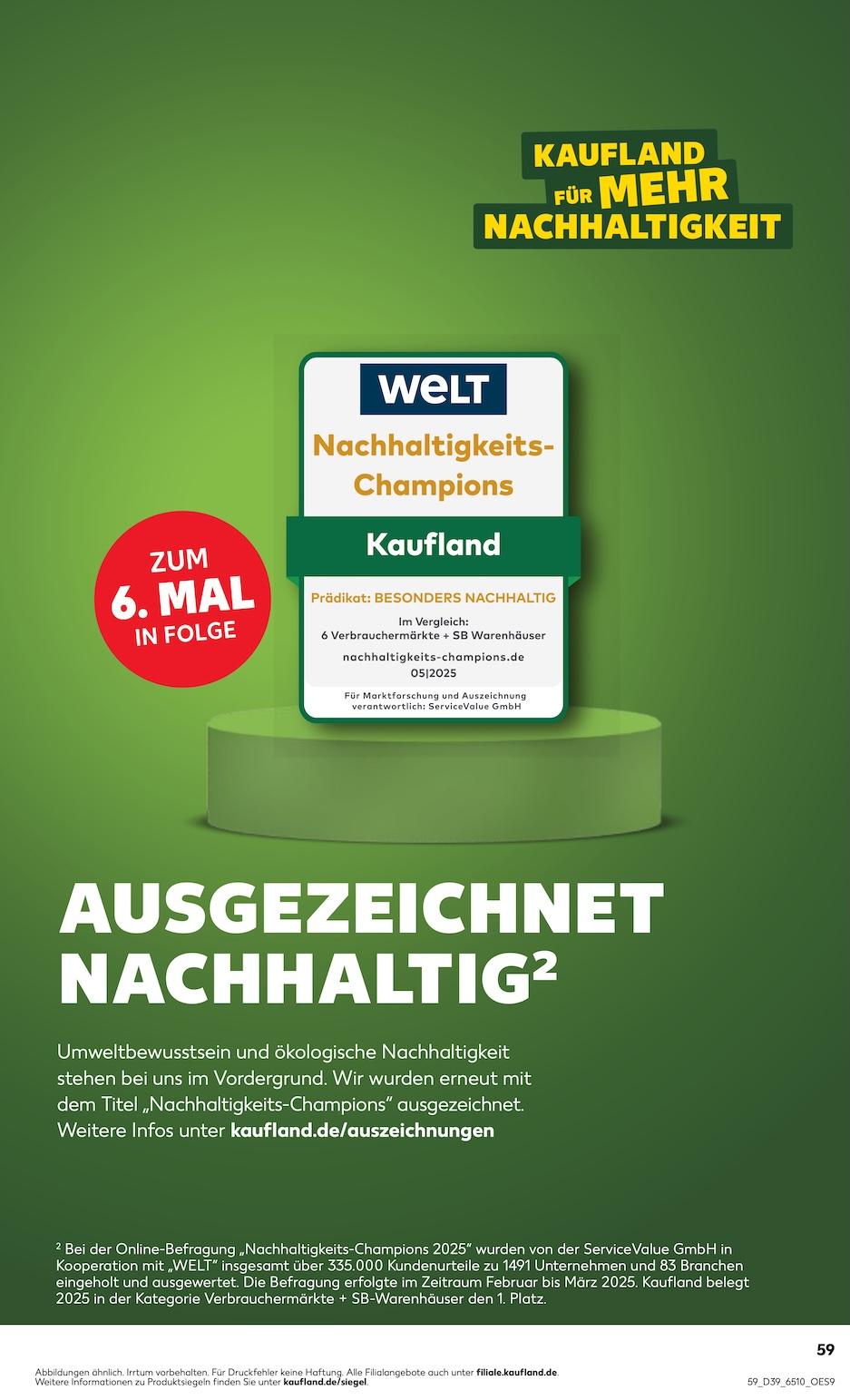 Kaufland Aktueller Prospekt ab Donnerstag Seite 59