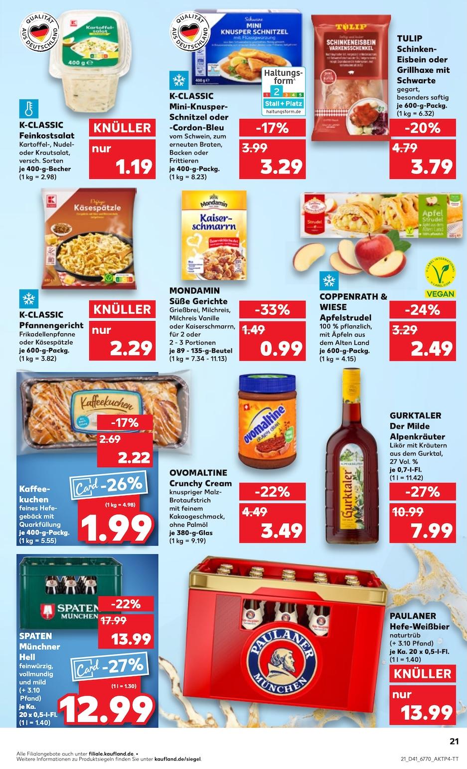 Kaufland Aktueller Prospekt ab Donnerstag Seite 21