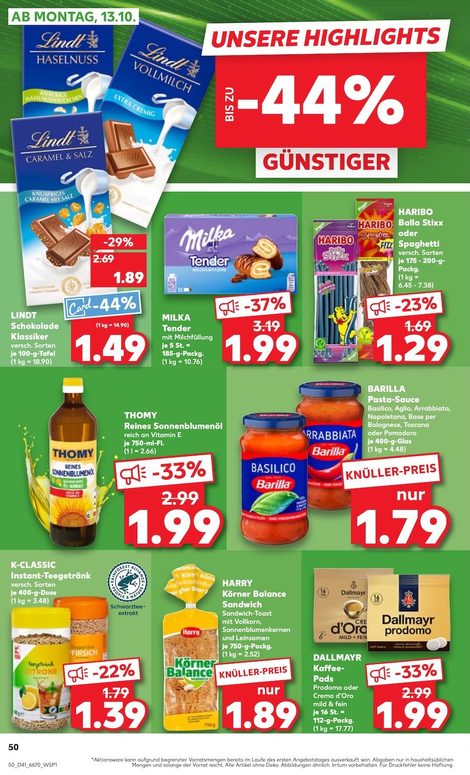 Kaufland Aktueller Prospekt ab Donnerstag Seite 50