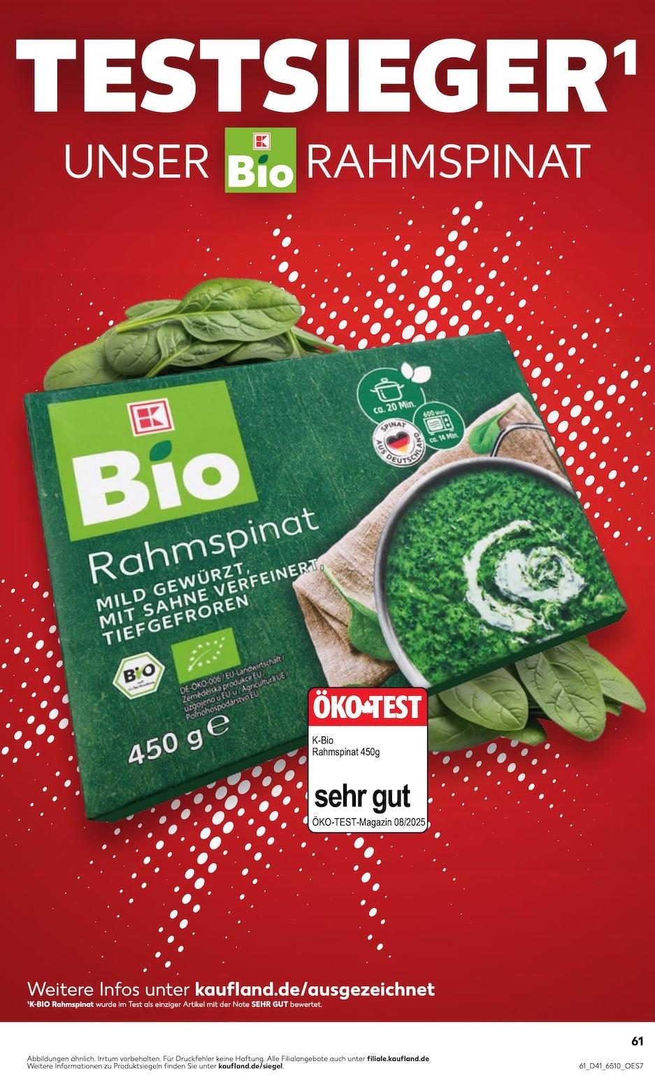 Kaufland Aktueller Prospekt ab Donnerstag Seite 61