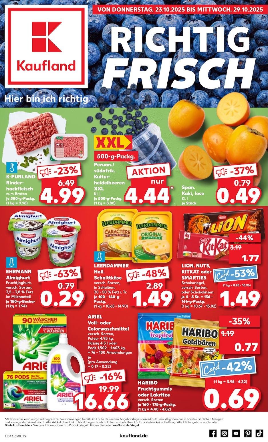Kaufland Aktueller Prospekt ab Donnerstag Seite 1