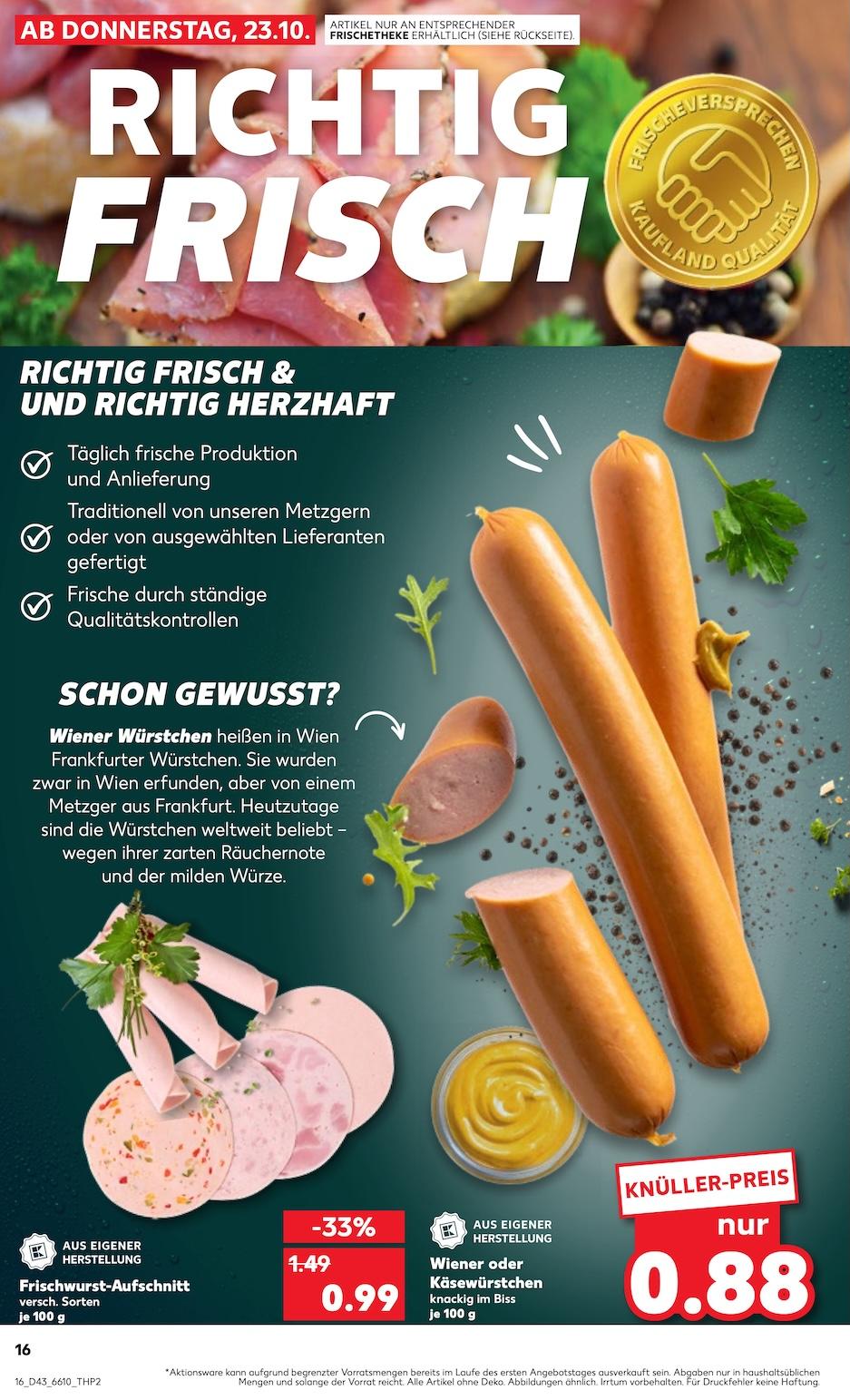Kaufland Aktueller Prospekt ab Donnerstag Seite 16