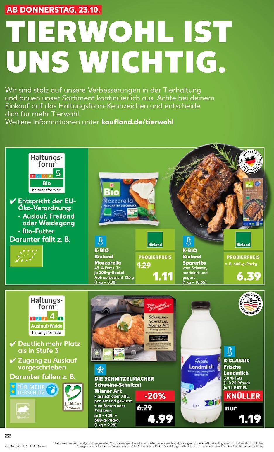 Kaufland Aktueller Prospekt ab Donnerstag Seite 22