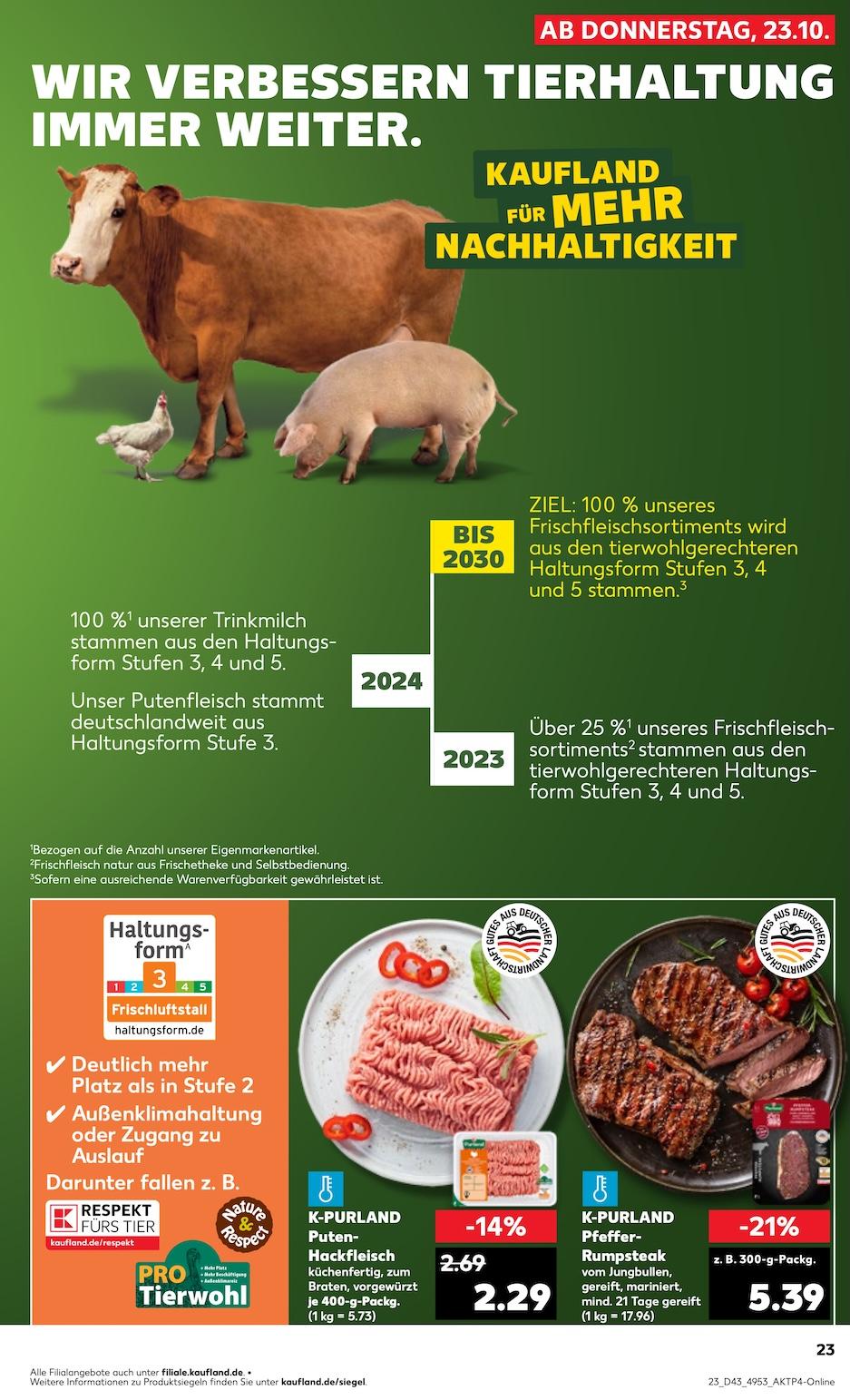 Kaufland Aktueller Prospekt ab Donnerstag Seite 23
