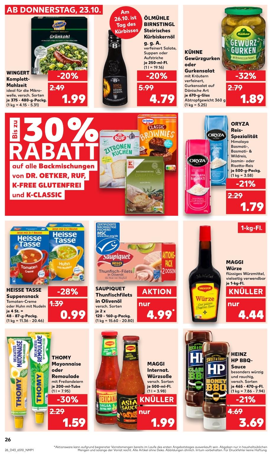 Kaufland Aktueller Prospekt ab Donnerstag Seite 26