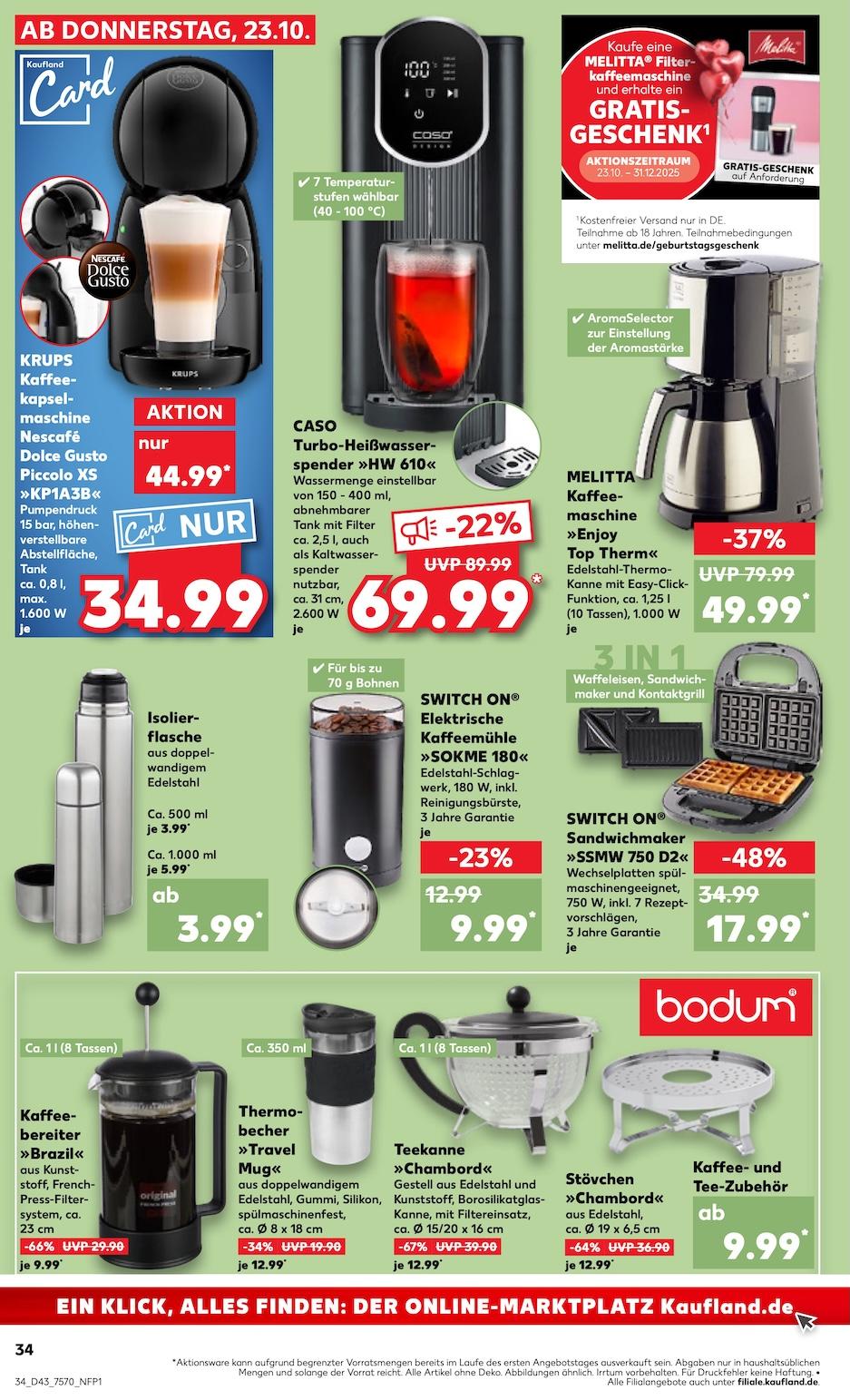Kaufland Aktueller Prospekt ab Donnerstag Seite 34