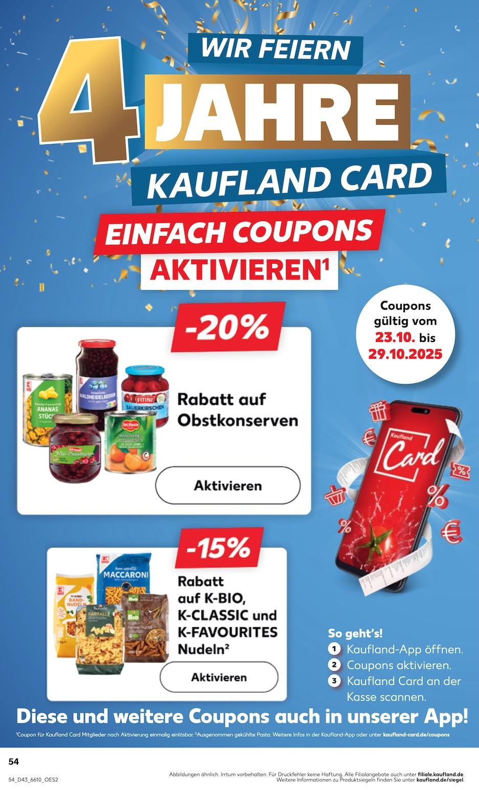 Kaufland Aktueller Prospekt ab Donnerstag Seite 54