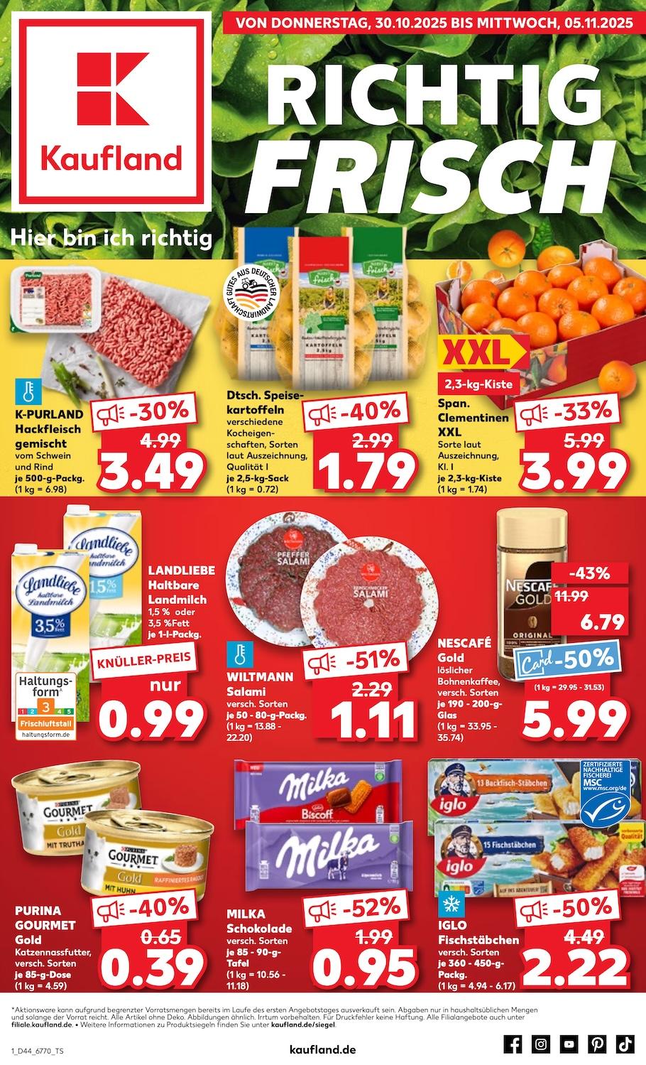Kaufland Aktueller Prospekt ab Donnerstag Seite 1