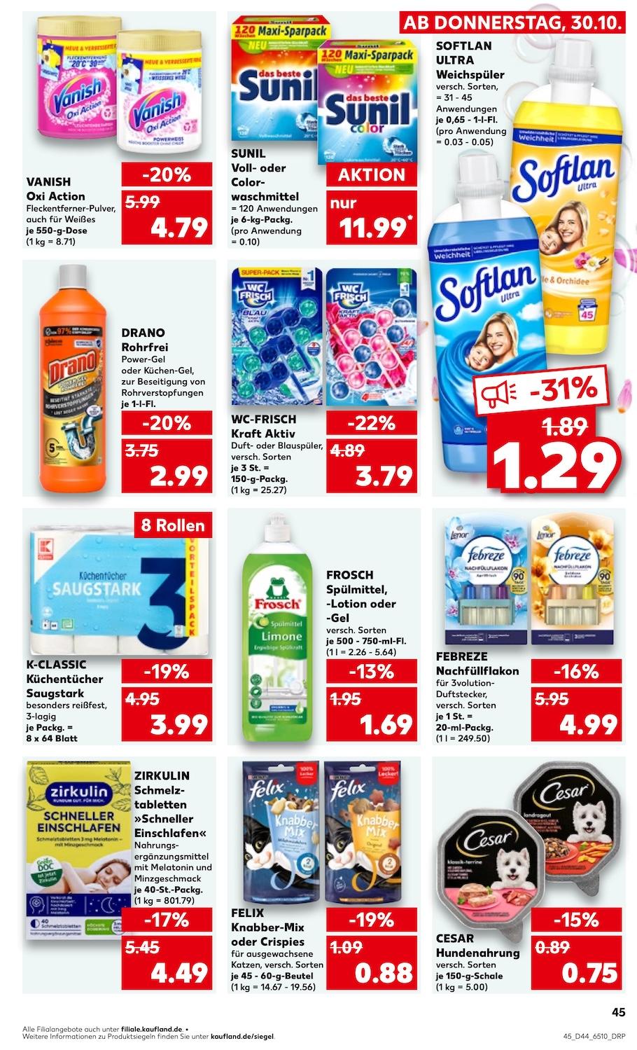 Kaufland Aktueller Prospekt ab Donnerstag Seite 45