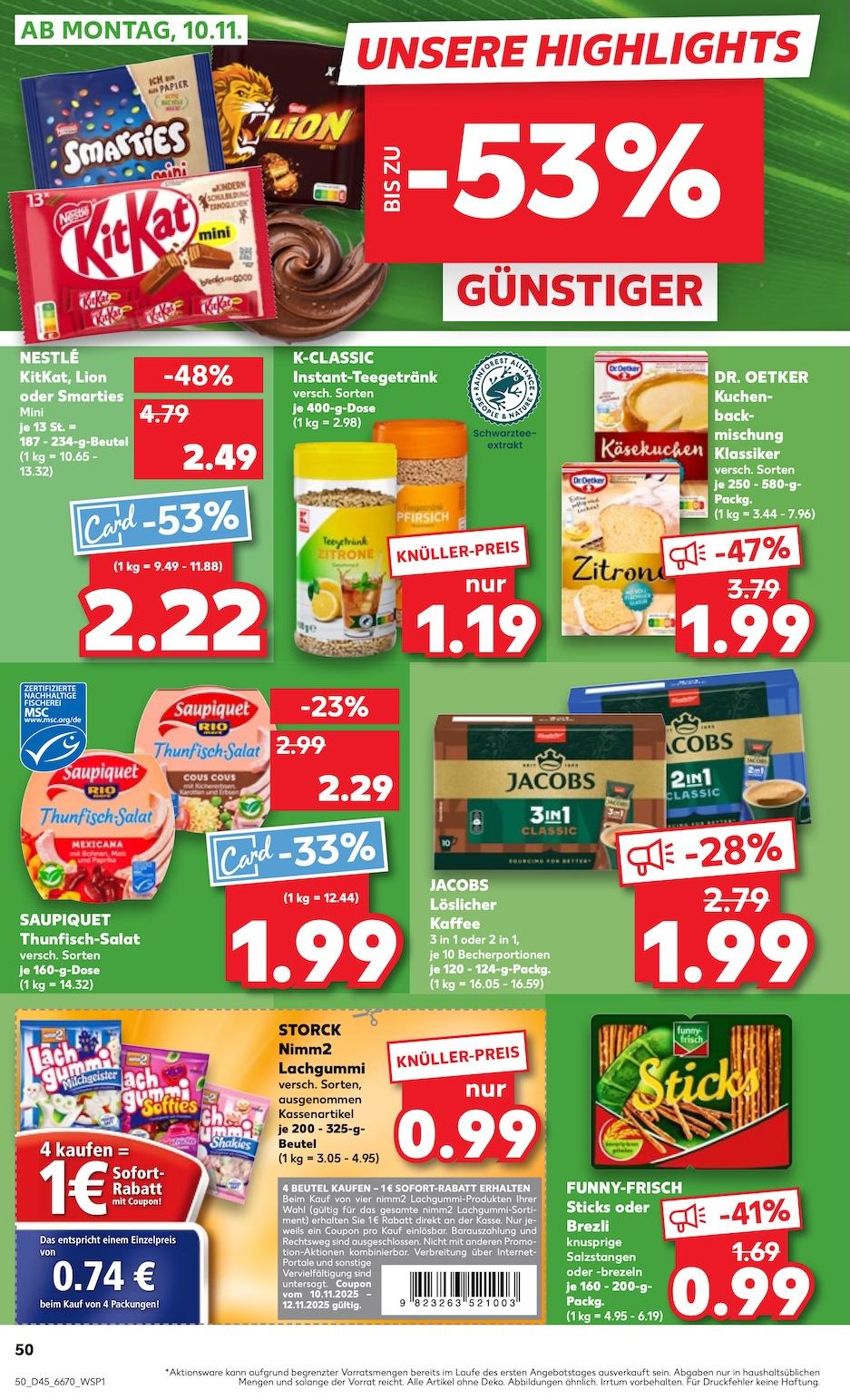 Kaufland Aktueller Prospekt ab Donnerstag Seite 50