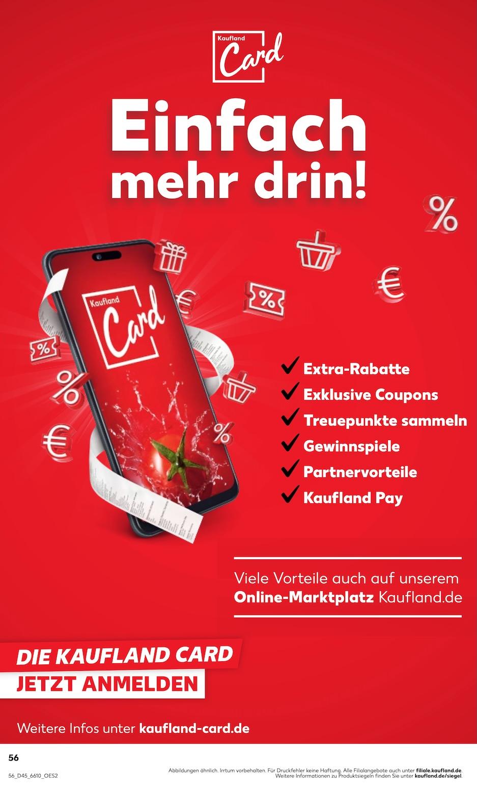 Kaufland Aktueller Prospekt ab Donnerstag Seite 56